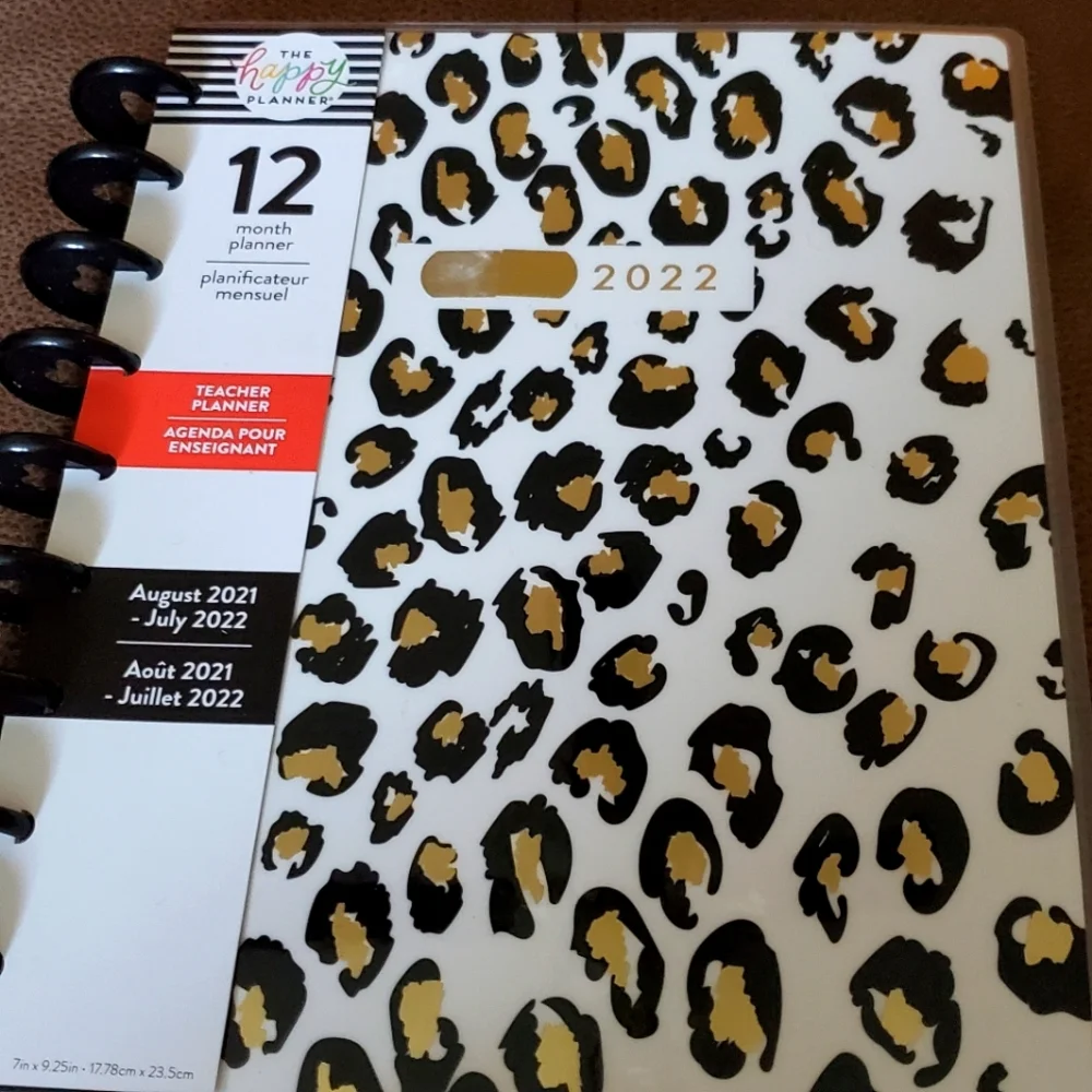 Classic size Happy Planner teacher's edition 12 months